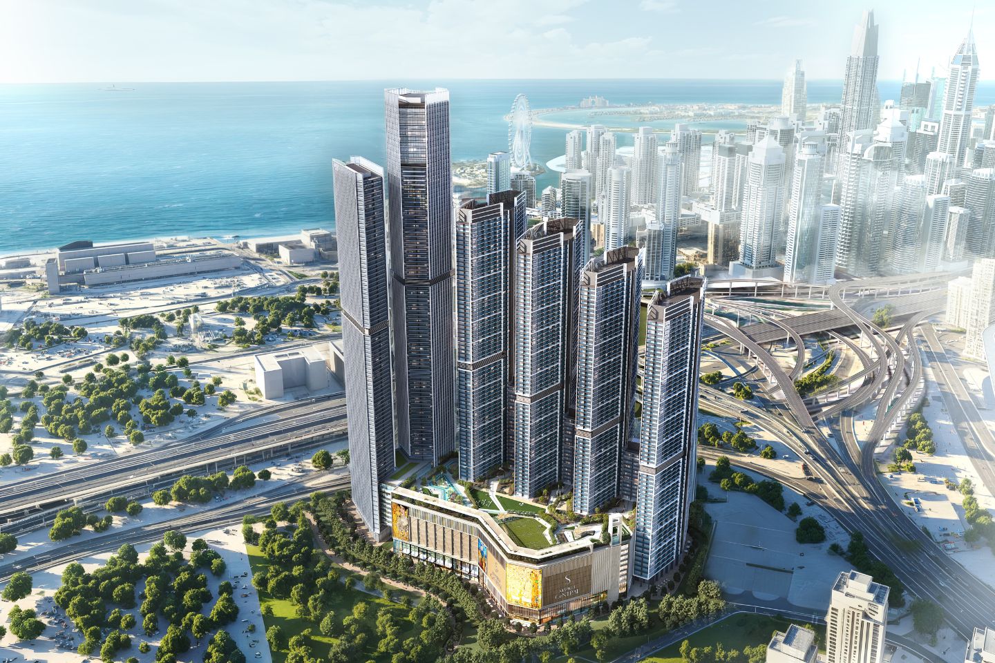 Sobha Central on Sheikh Zayed Road