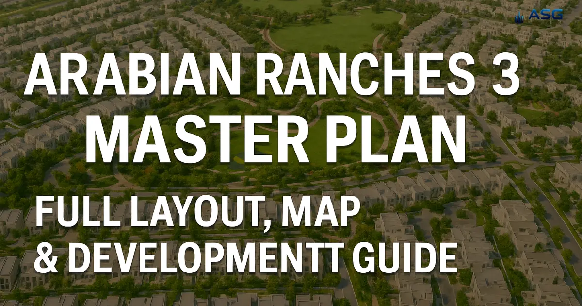 Arabian Ranches 3 Master Plan